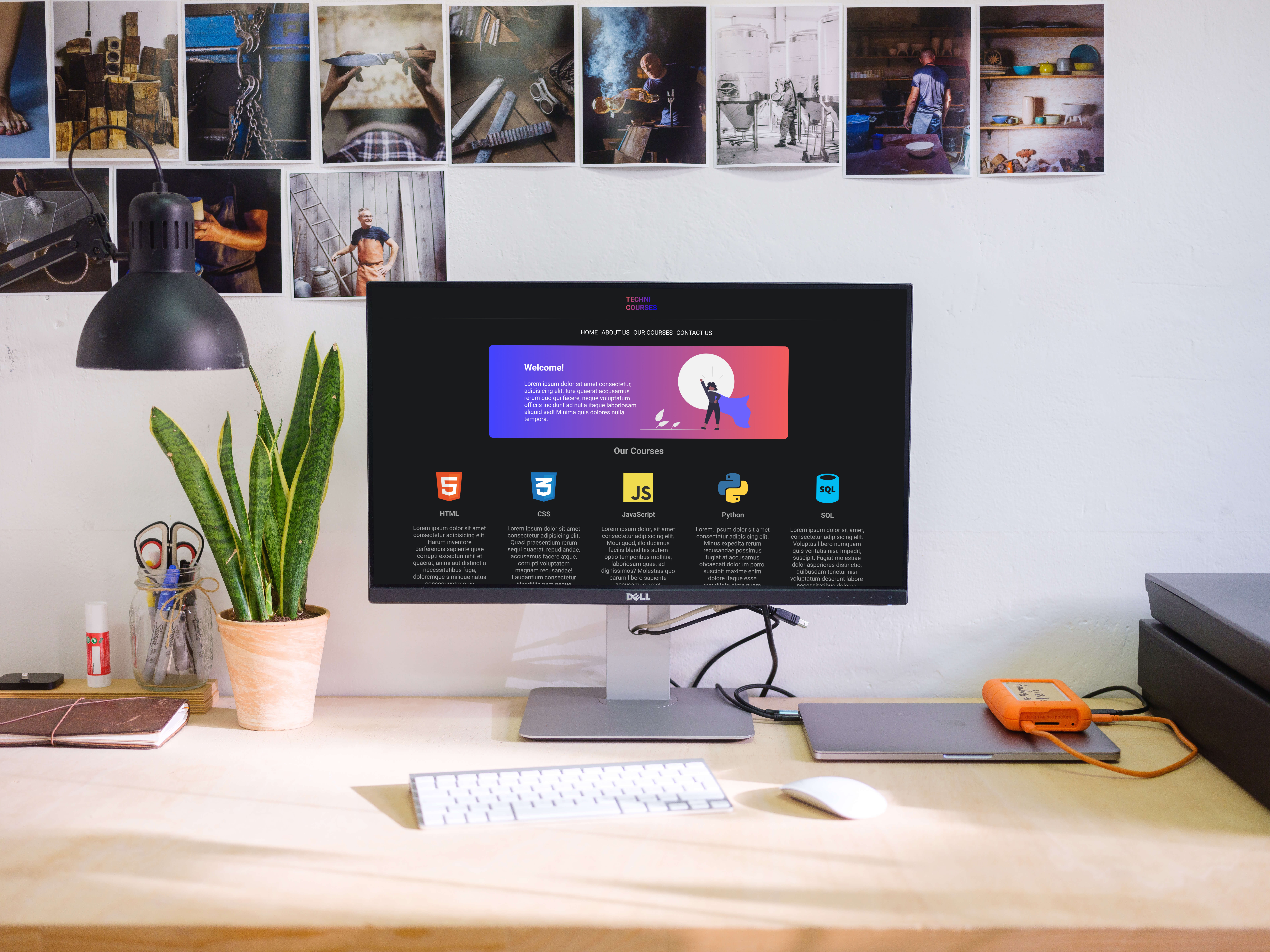 Techni Courses Frontend